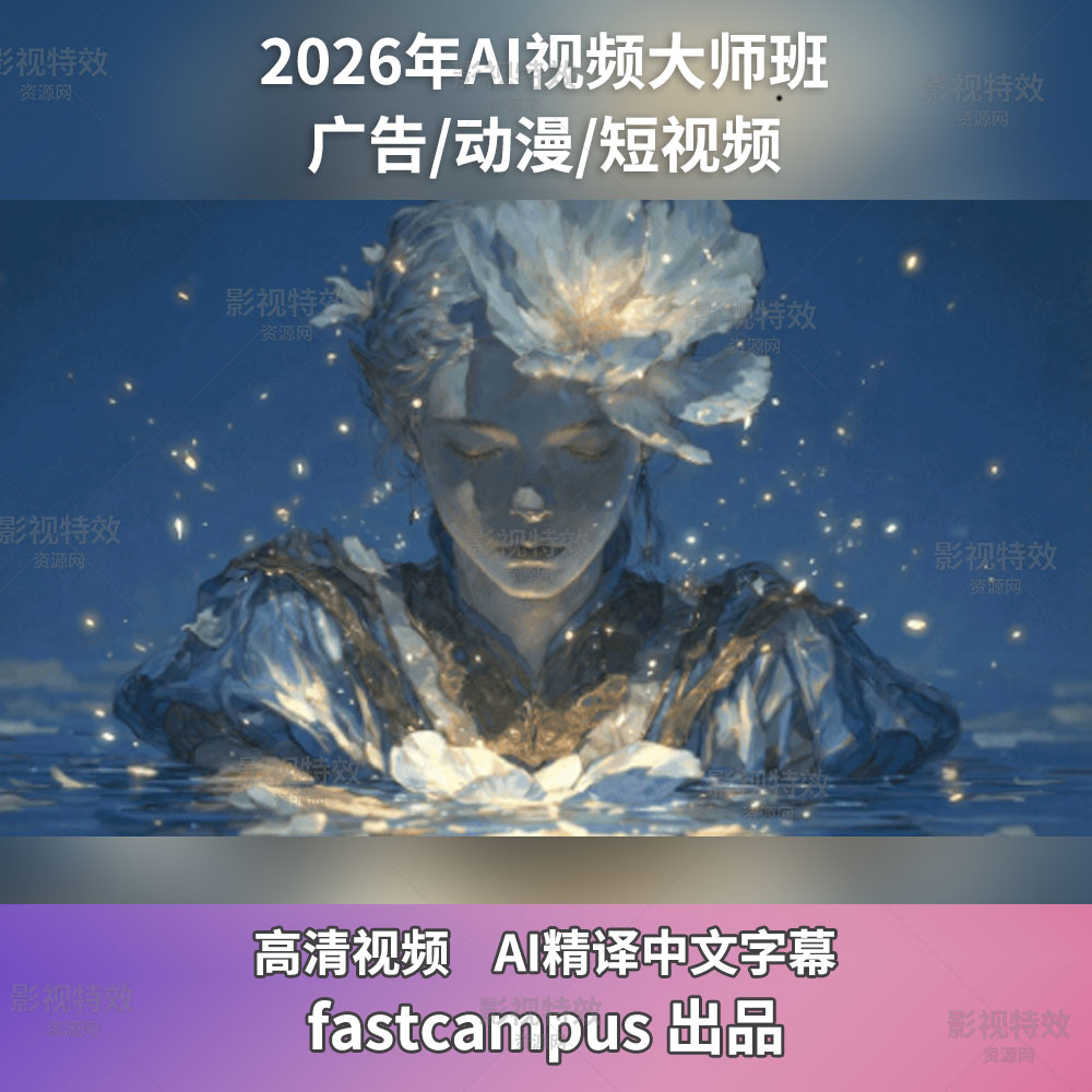 2026年AI视频大师班广告/动漫/短视频AI 영상 마스터 클래스: 광고·콘텐츠·숏폼까지 무한 확장